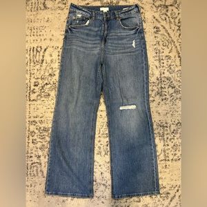 H&M high rise jeans